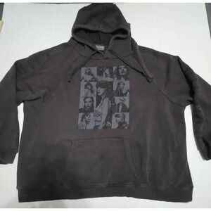 Taylor Swift The Eras Tour Collage Hoodie Black‎ Graphic Print Fanwear Adult 4XL